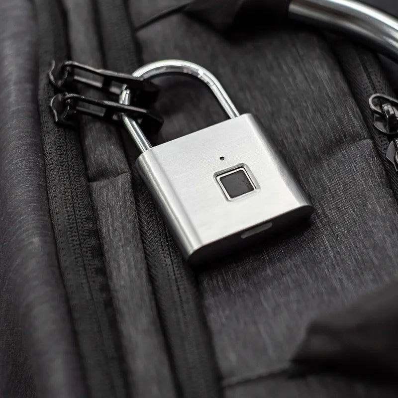 Intelligent Fingerprint-Activated Padlock